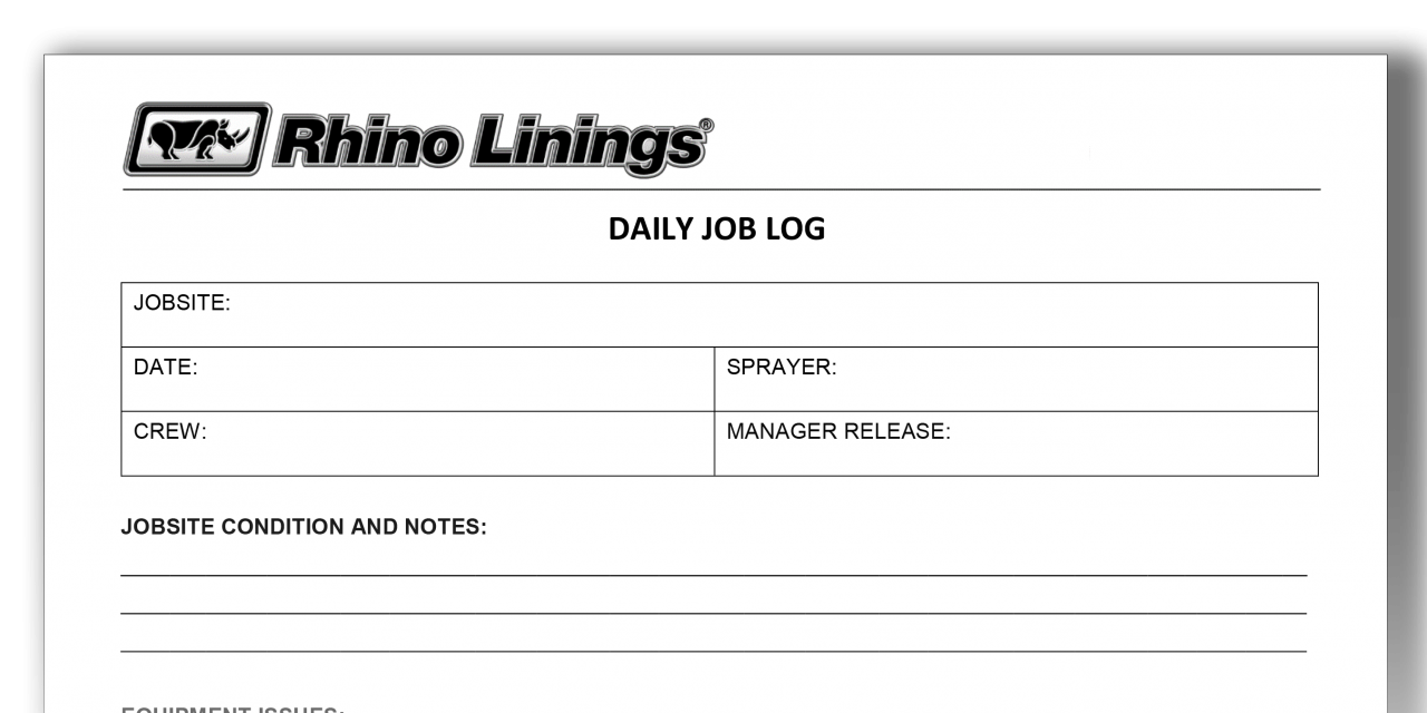 The Importance of Maintaining Daily Logs