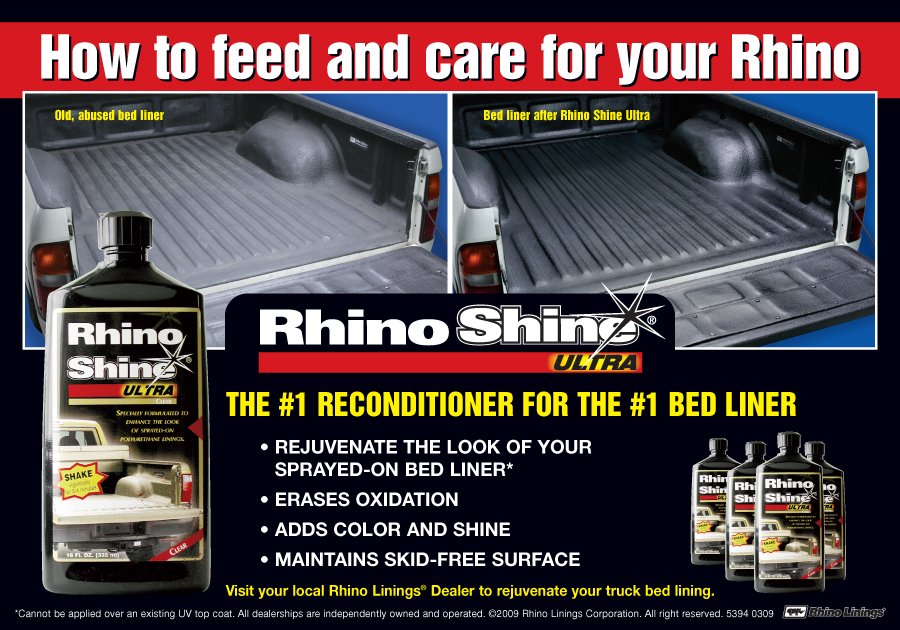Give Your Customers the Rhino Shine™  Ultra Treatment