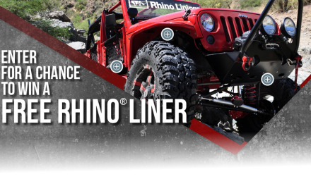Rhino Linings® Gift Card Giveaway Promotion