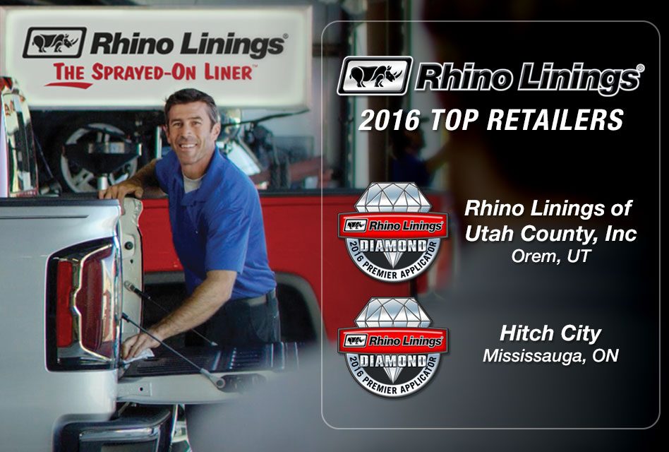 Rhino Linings Top Performers of 2016