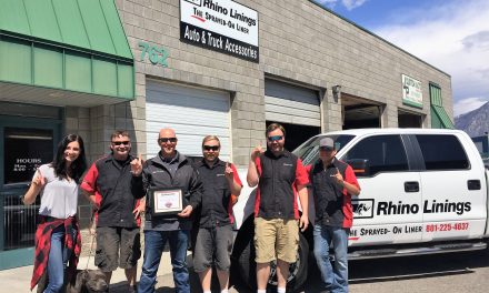 Featured Applicator of the Year – Rhino Linings of Utah County