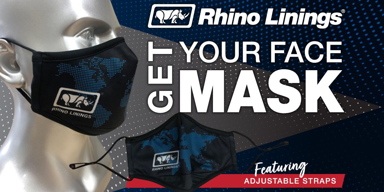 New Rhino Linings Face Mask