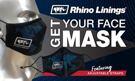 New Rhino Linings Face Mask