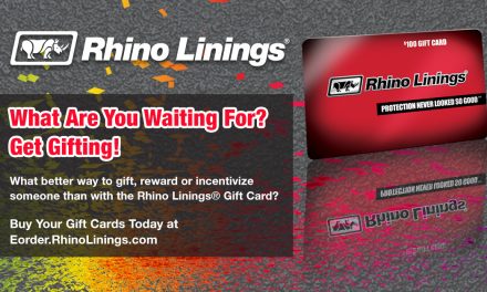 Buy Your Rhino Linings Gift Cards Today