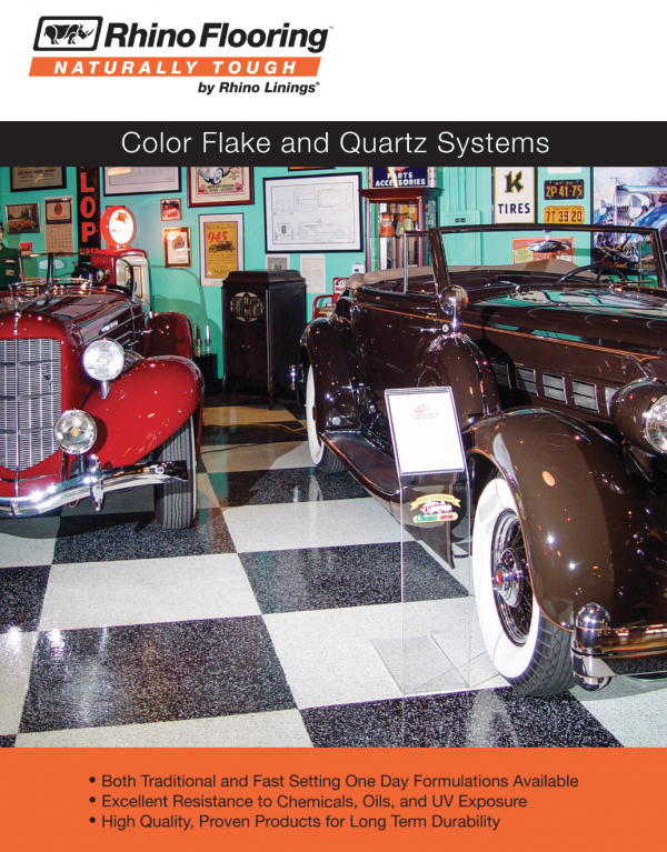 Color Flake and Quartz Systems Flyer - Print Version